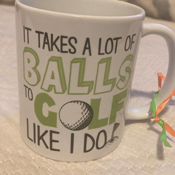Golf Coffee Mug - Picture 1 of 3